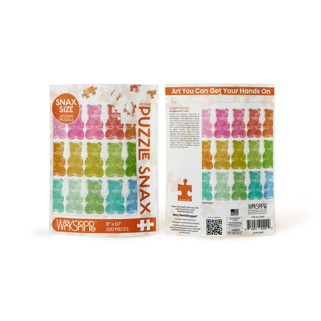 Ours en gélatine | Puzzle Snax de 100 pièces – Image 3