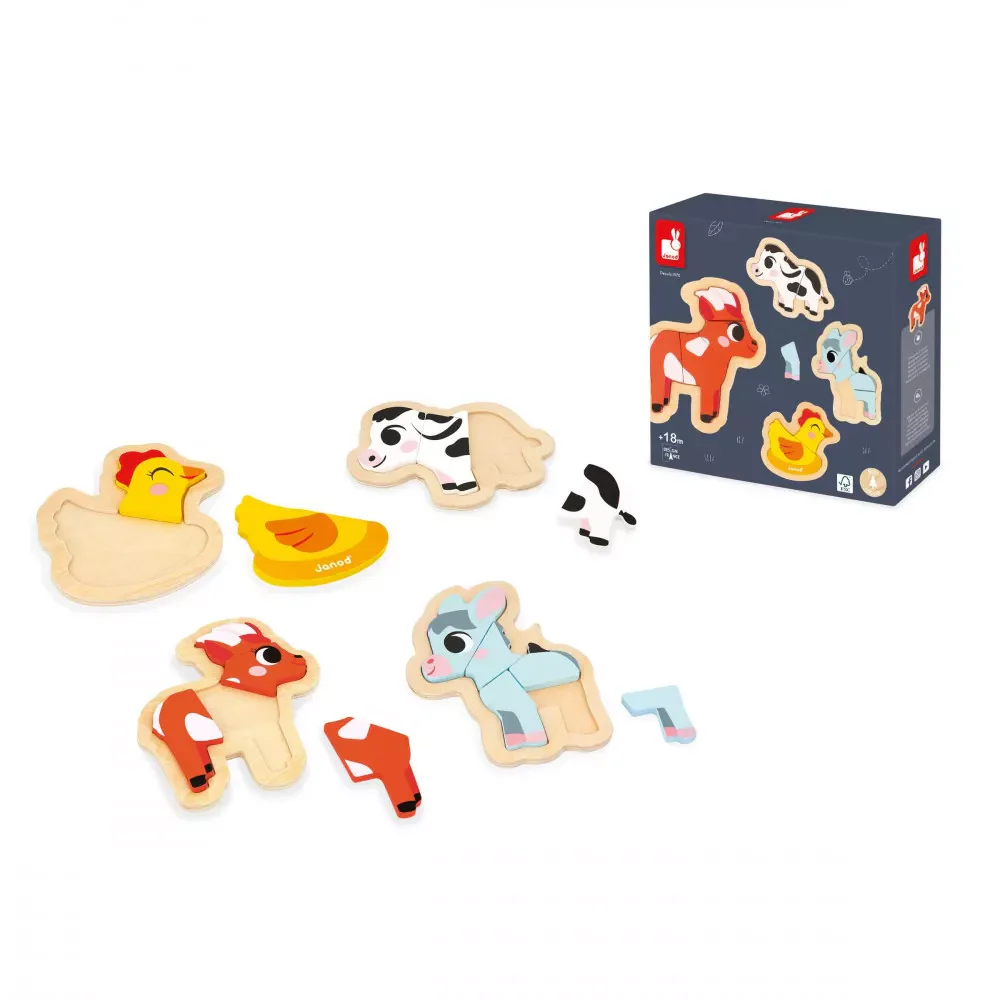 4 Puzzles évolutifs ferme – Image 9