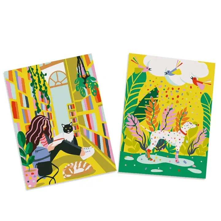 Peinture par numéros Kids "Hound & Library" – Image 2