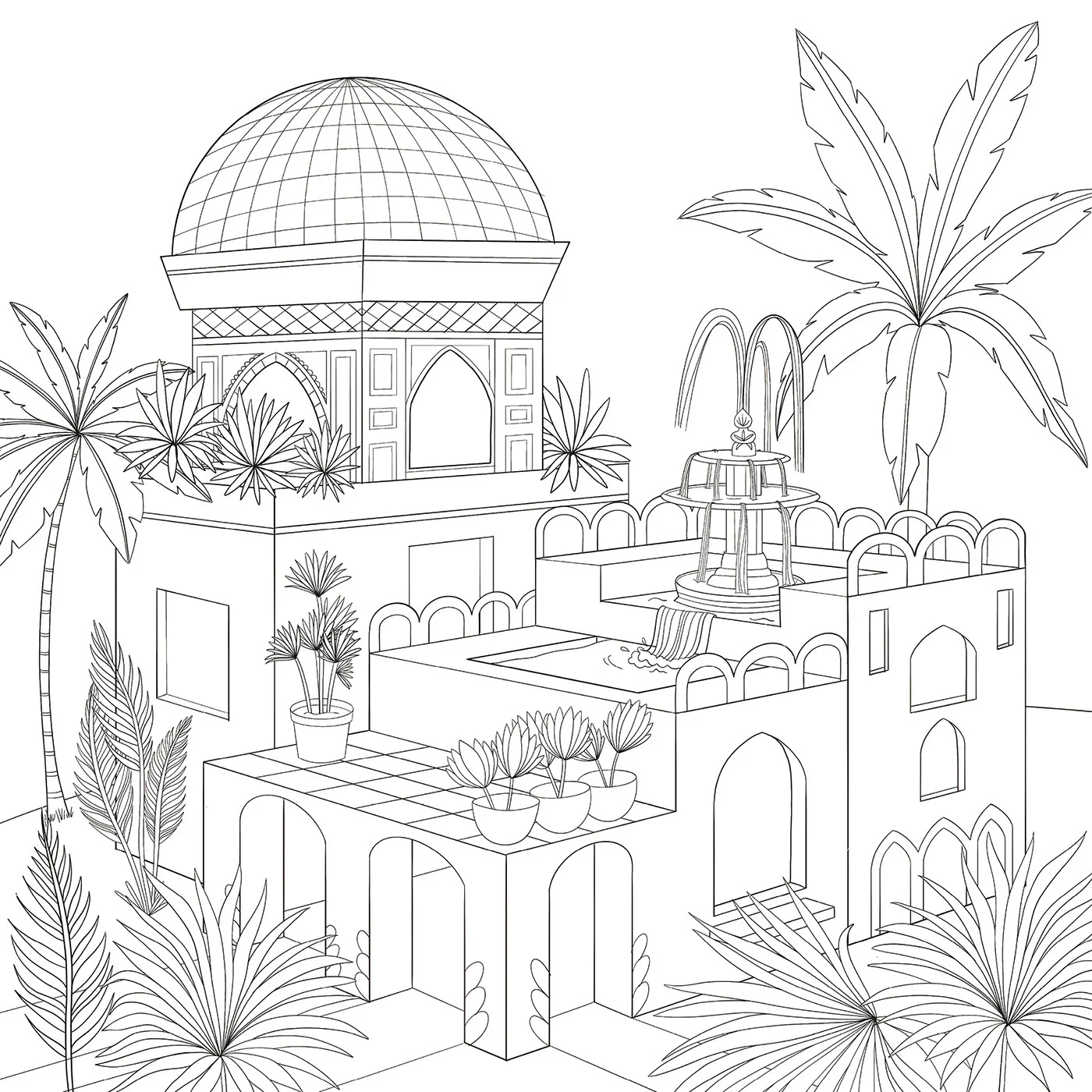 Art thérapie coloriages Paradis perdus – Image 2