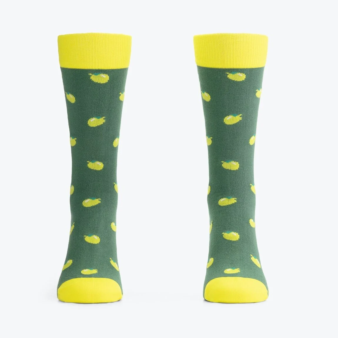 Chaussettes & Boxer Easy Peasy Citron – Coton Bio – Cadeau Homme Original – Image 2