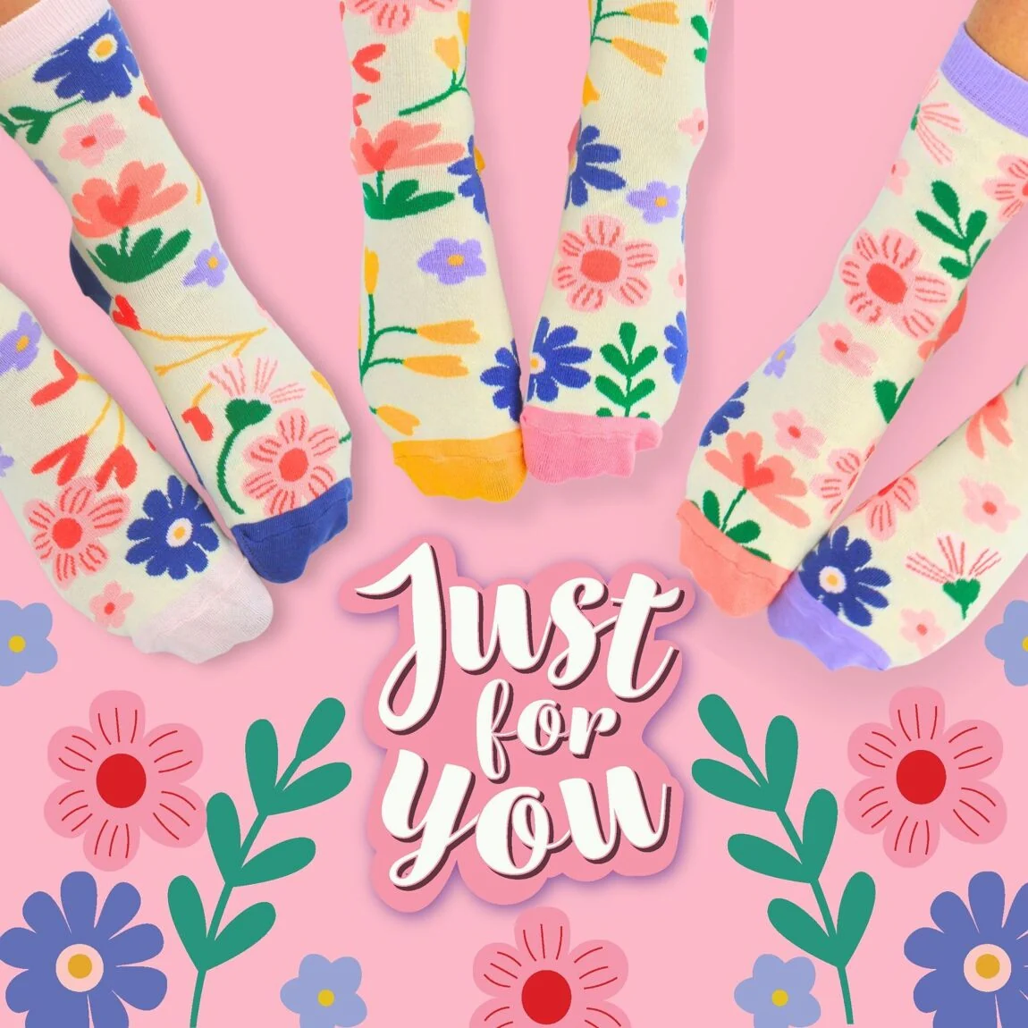 JUSTE POUR VOUS – Coffret 6 Chaussettes Dépareillées | United Oddsocks | Taille 37-42 – Image 2