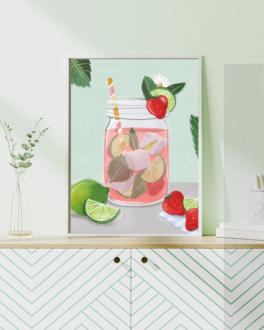 Peinture par numéros Joy! - "Pause Fraîcheur" | Toile tendue 20x30 cm – Image 2