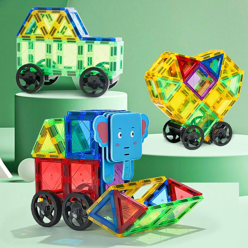 Blocs de construction magnétiques animaux pour enfants – Image 5
