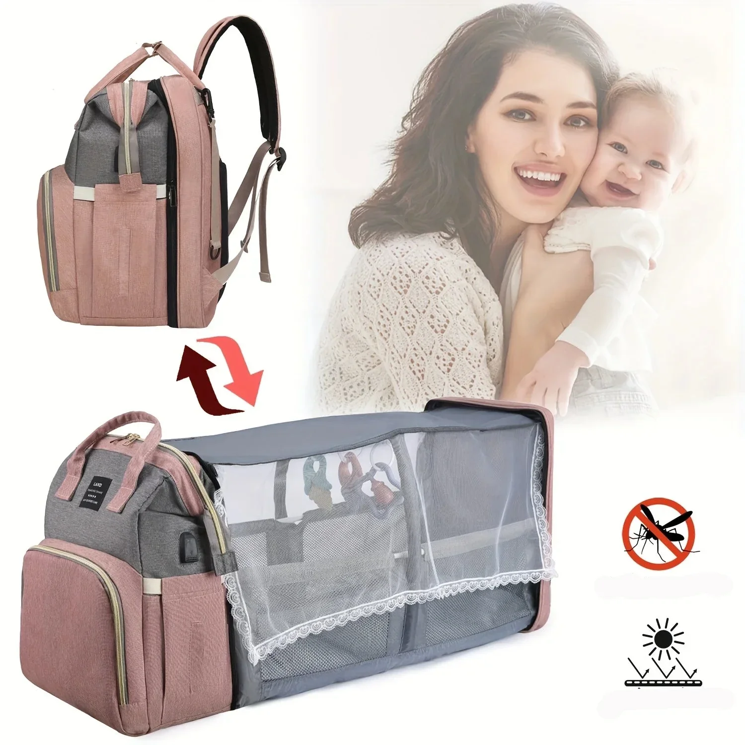 Sac à langer polyvalent – Image 7