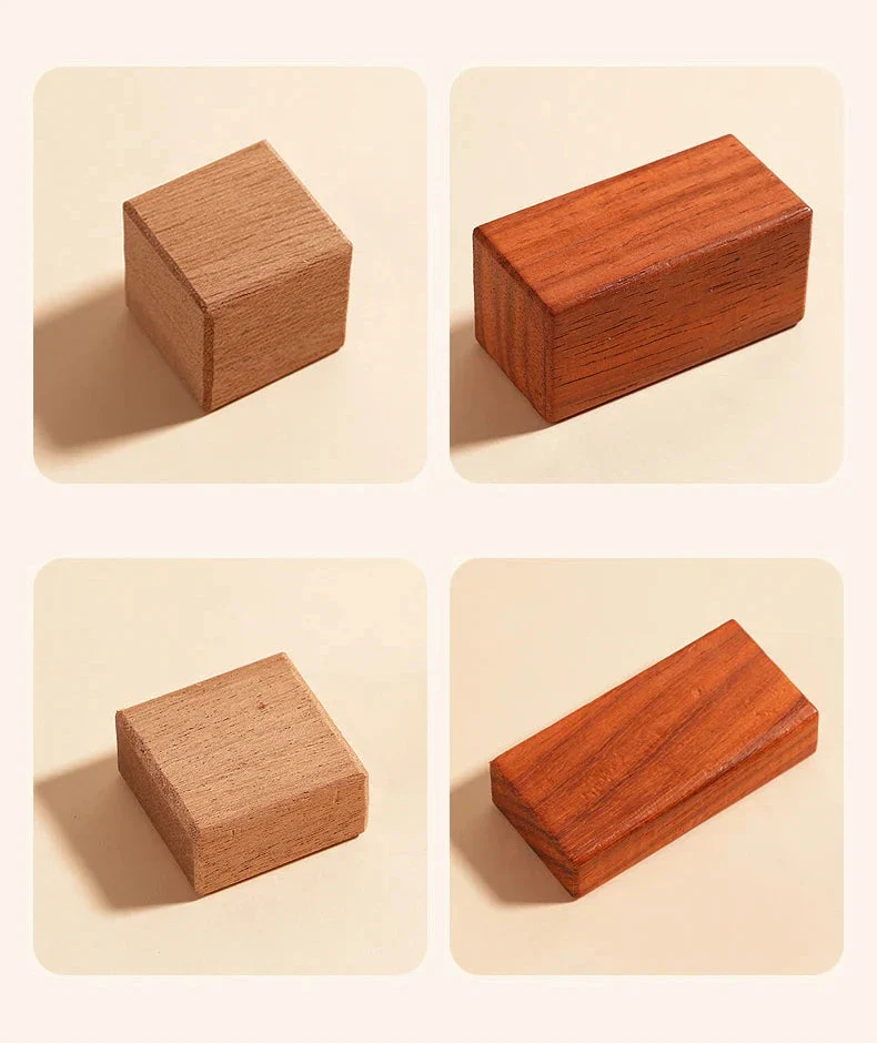 Ensemble de blocs de construction en bois – Image 9