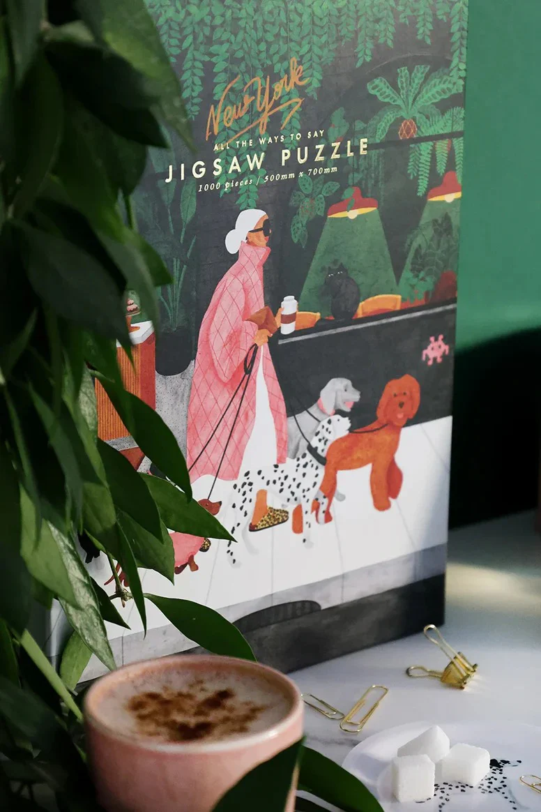 Puzzle 1000 pièces – Dog Sitter 🐕☕ | All the Ways to Say | Made in France 🇫🇷 – Image 8