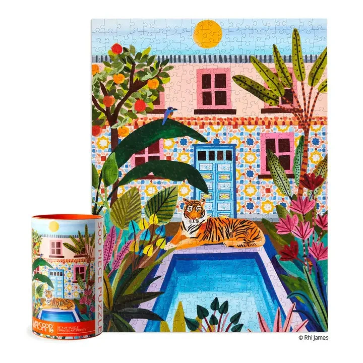 Casse-tête de 500 pièces Oasis – Image 2