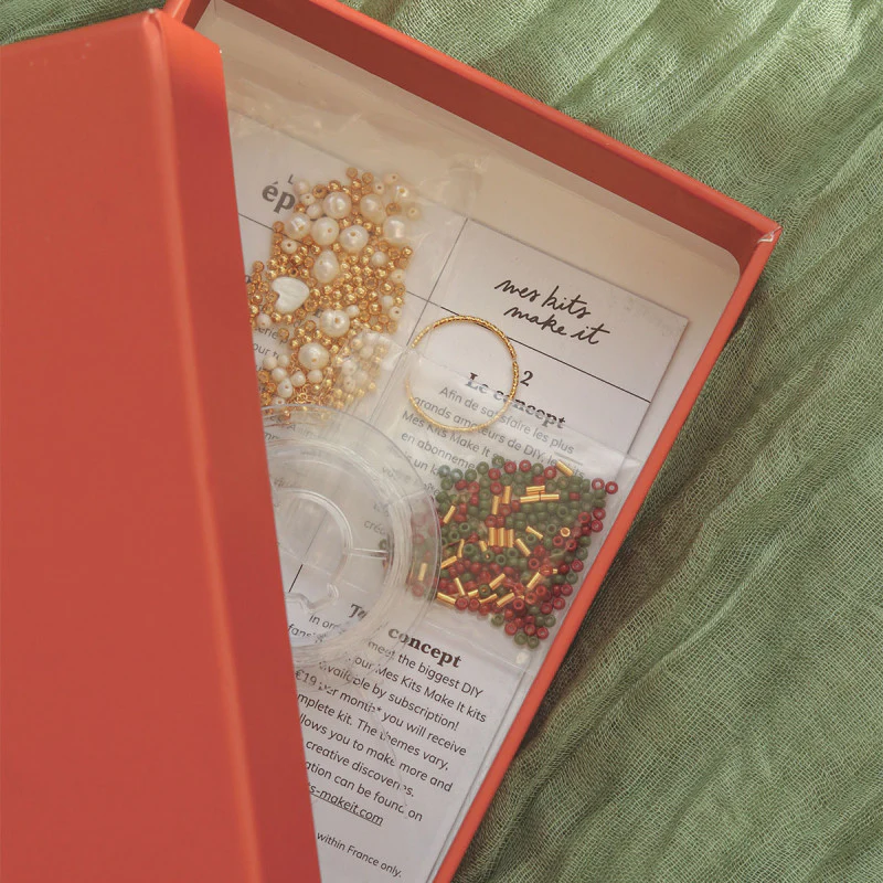 Kit DIY Bijouterie – Mes Bagues en Perles Naturelles | Création de Bijoux MKMI – Image 2