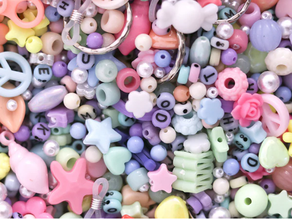 Coffret fabrication de bijoux Mix de perles - Pastel – Image 3