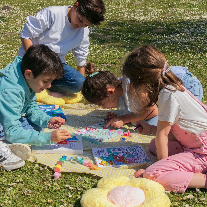 Kit de Peinture au Numéro pour Enfants – Petit Pinceau Kids Fun Gang – Image 4